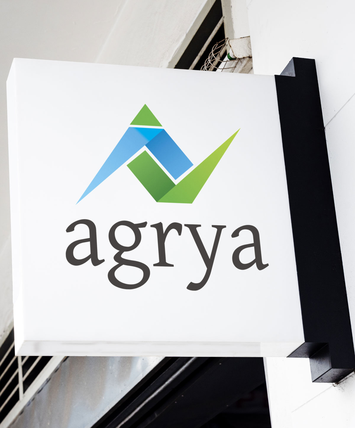 signboard-corporate-collateral-outdoor-signs-brand-icon-design-finance-consulting-agrya-reinaphics-chennai