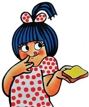 amul girl brand mascot