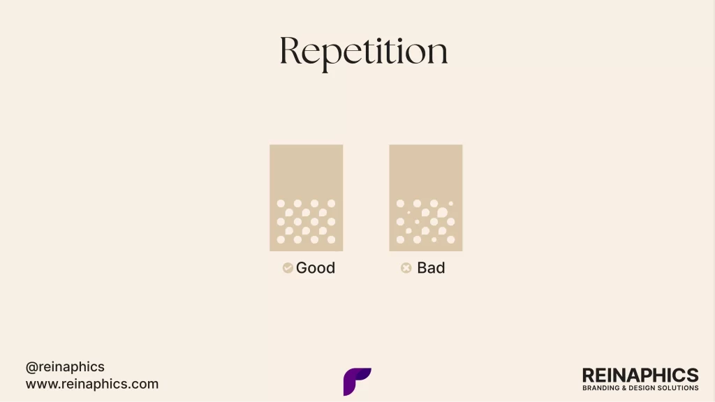 Reinaphics Branding Blog_Graphic Design Principles - Repetition - Reinaphc